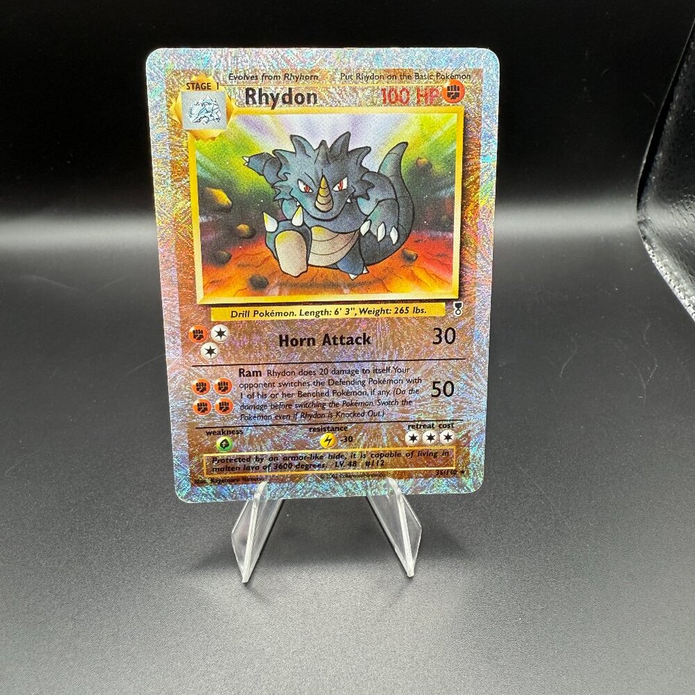 Rhydon [Reverse Holo] 35/110 Pokemon Legendary Collection 2002